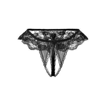 Rimba Ver leidelijke Ouvert-Slip met ruches