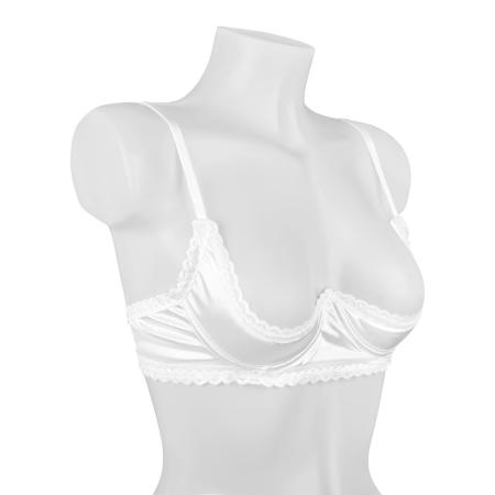 Rimba Zachte bh met wimper kant 1/4 cup