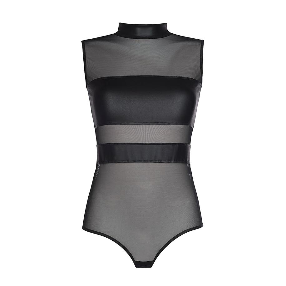 Axami Body gemaakt van Wetlook en tule -