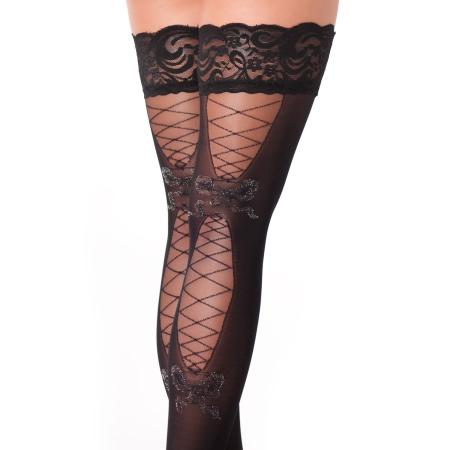 Rimba Halterloze met veter-effect