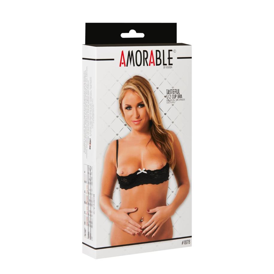 Rimba Büsten hebe met bloemen kant,1/2 cup -