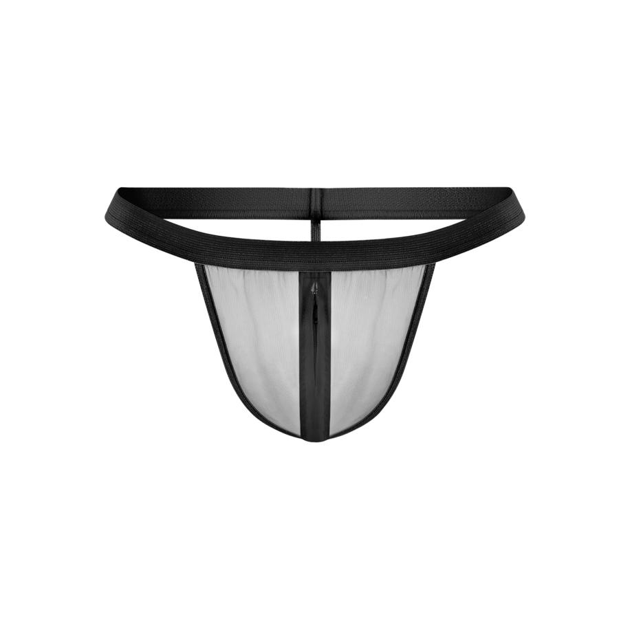 Rimba Onthullende String met ritssluiting -