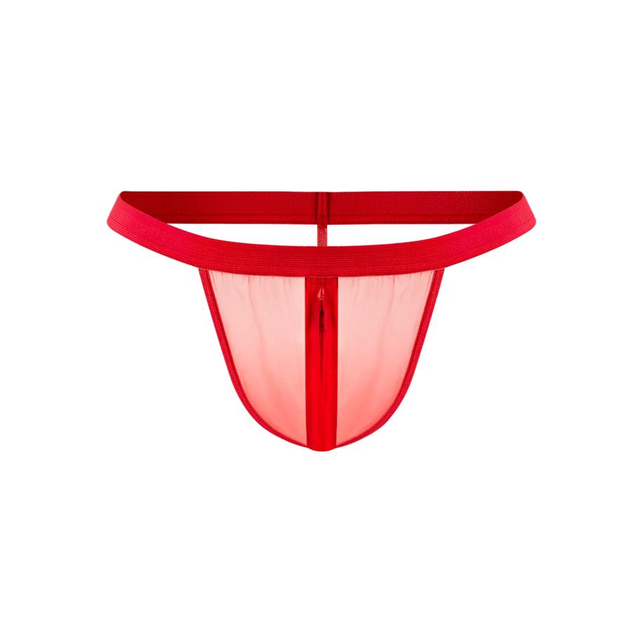 Rimba Onthullende String met ritssluiting -