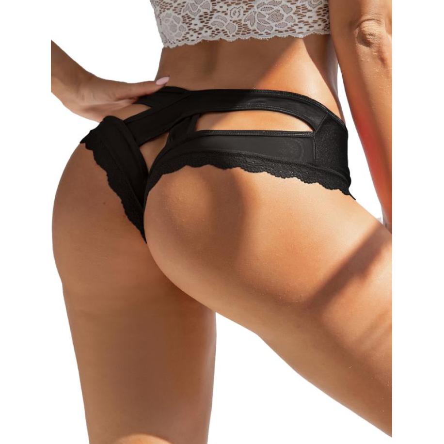 Strappy hipster zwart Zwart