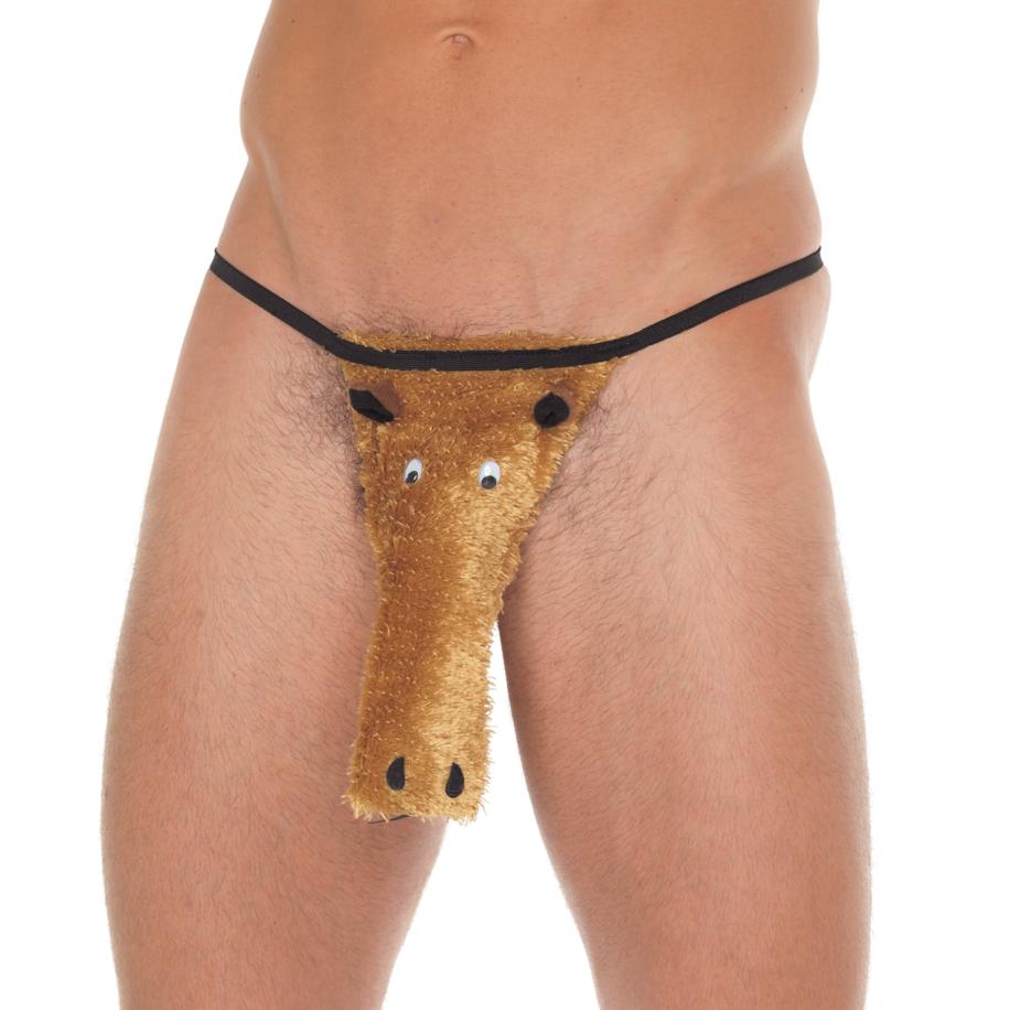 Rimba Sexy String in paardmotief -