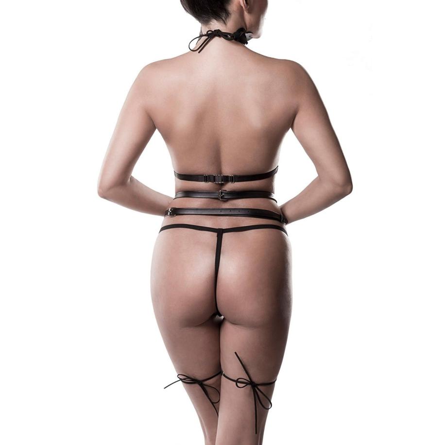 Grey Velvet Set van uitgebreide riemen 3 -delig -