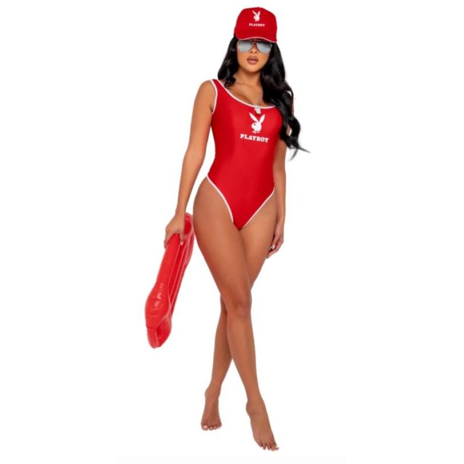 Playboy Lingerie - Playboy Strandpatrouille Rood