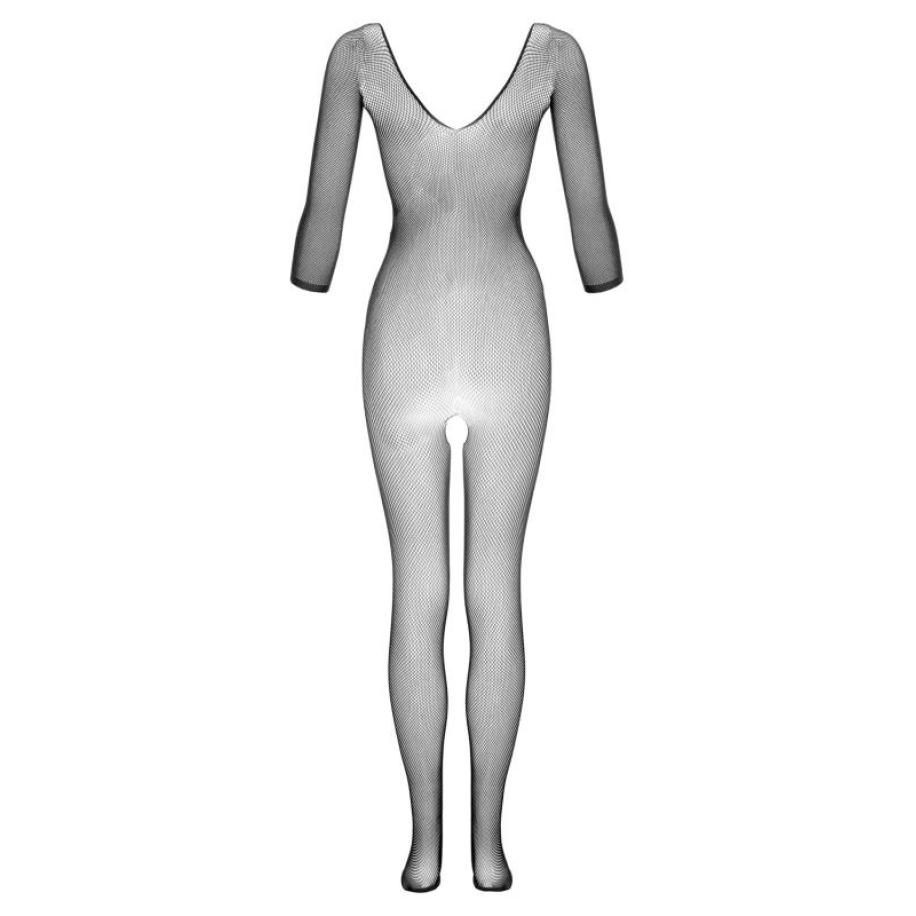 Catsuit Vaera Met Open Kruisje Zwart Zwart