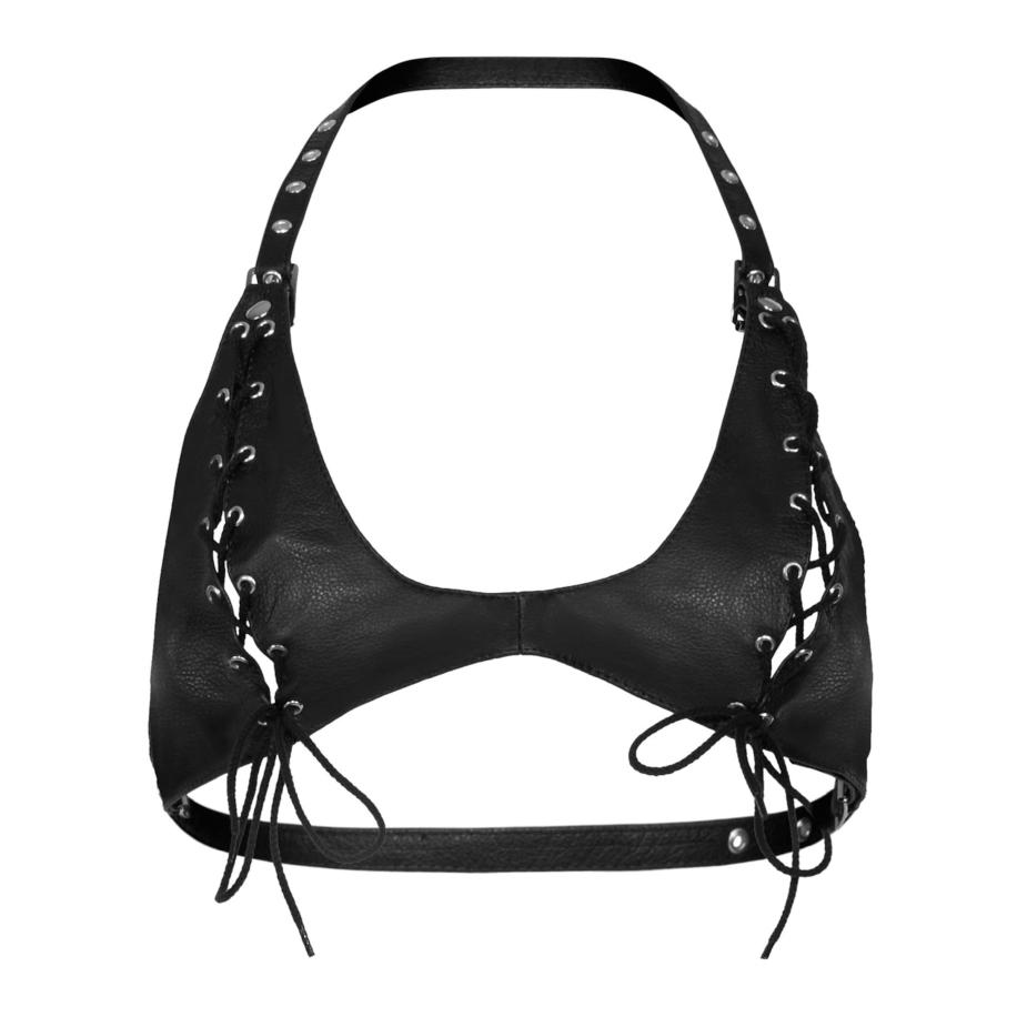 Rimba Halternek-bh met vetersluiting -