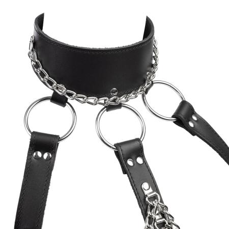 Rimba Sexy ketting-bh met halsband