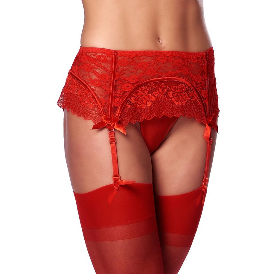 Rimba Glossy Suspenderbelt 3 delig -