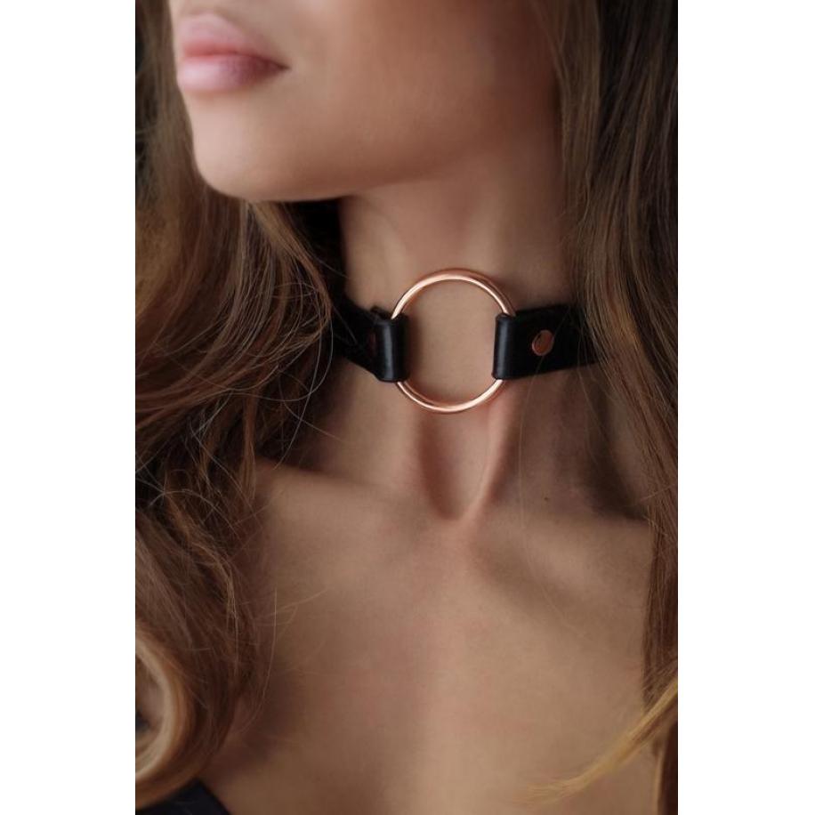 Rosy Gold - Choker - Zwart Goud