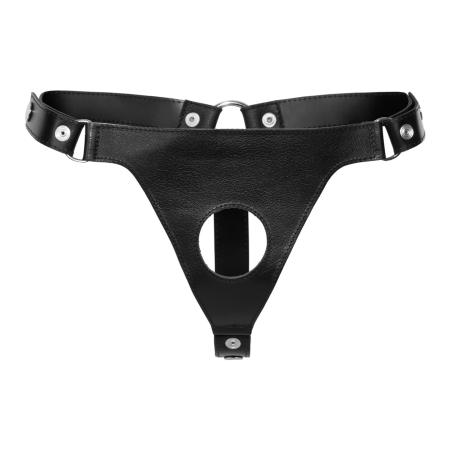 Rimba Ledertanga voor hem