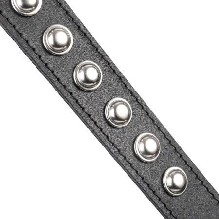 Rimba Lederen harnas met studs