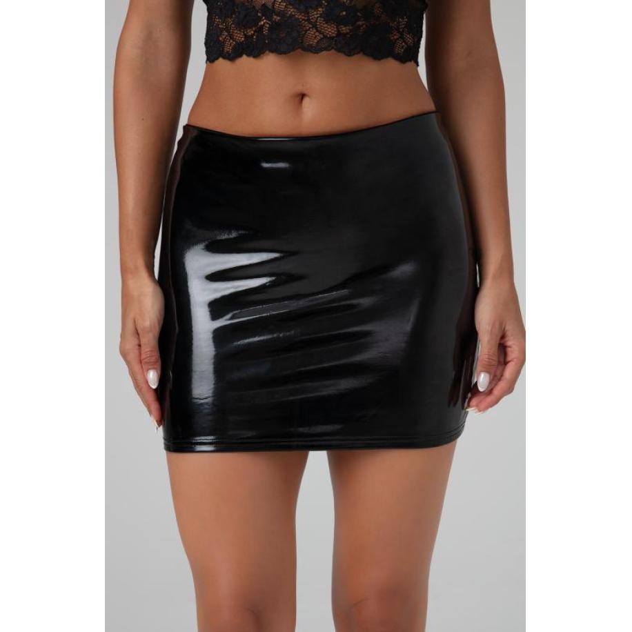 Mini Rokje Black Love - zwart Zwart