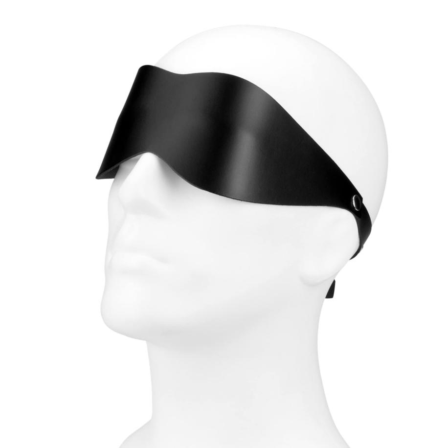 Rimba Ondoorzichtig leren masker -