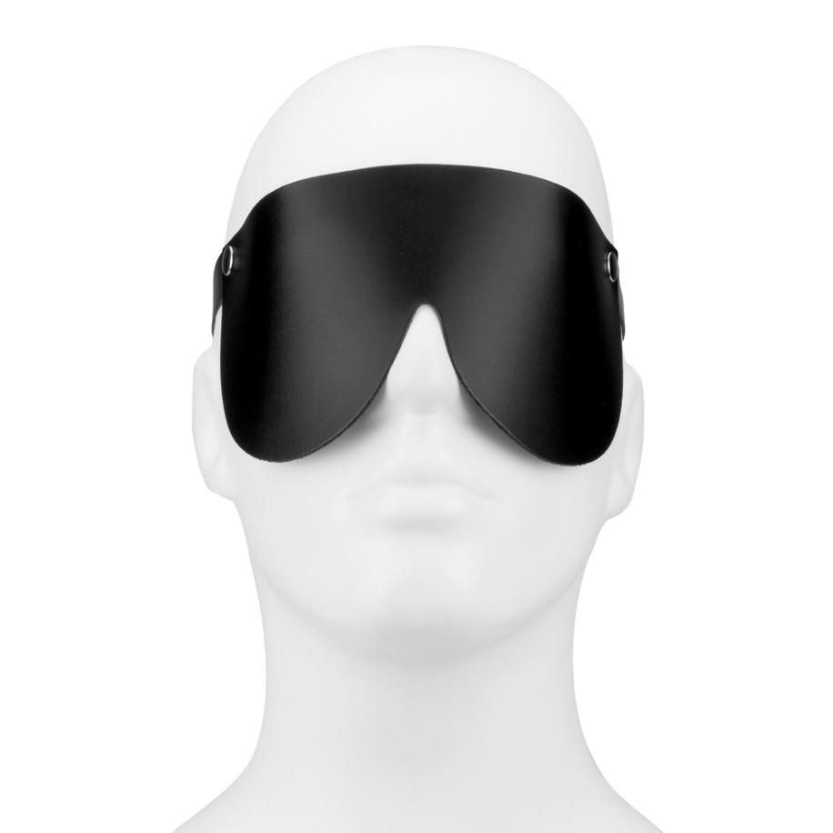 Rimba Groot leren oogmasker -