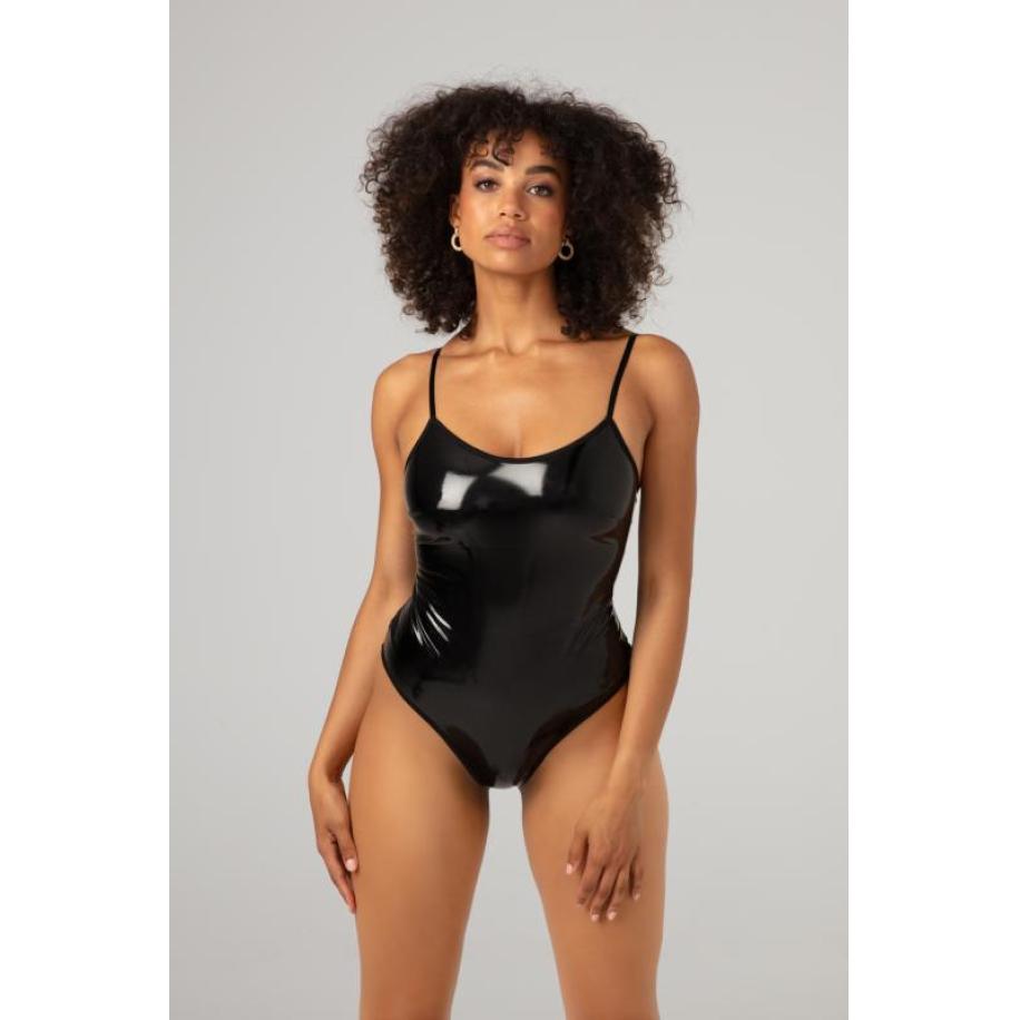 Body Glossy Love zwart Zwart