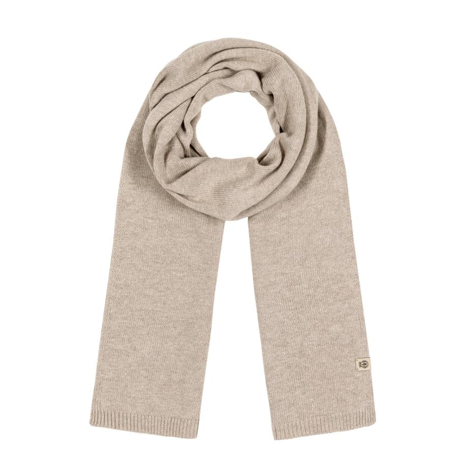 Roeckl Roeckl Sjaal ESSENTIALS beige gemêleerd -