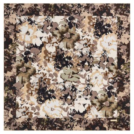 Roeckl Roeckl Doek CAMOUFLAGE FLOWERS bruin