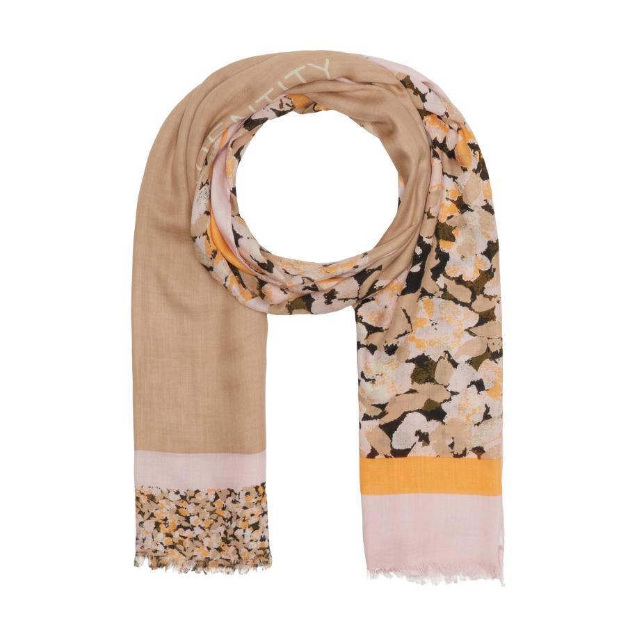 comma casual identity Sjaal oranje / rosa / poederroze / zwart Roze