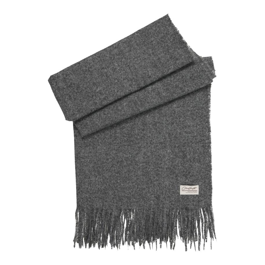 chillouts Sjaal Gisa grijs gemêleerd Grijs