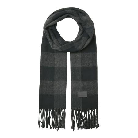 Jack & Jones JACK & JONES Sjaal JACHAKKAI zwart / zwart gemêleerd