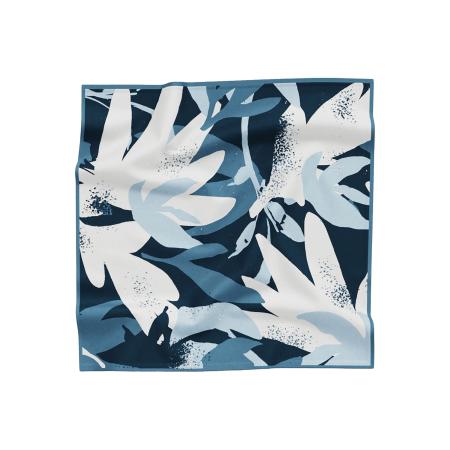 OLYMP Sjaal marine, Motief