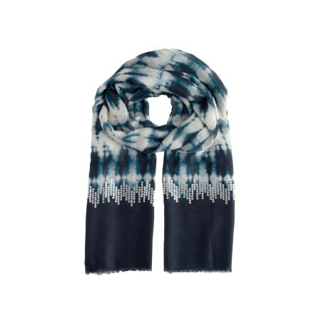 Next Next Sjaal blauw / navy / lichtgrijs