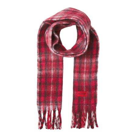 JJXX Sjaal JXLeslie cranberry / zwart / offwhite