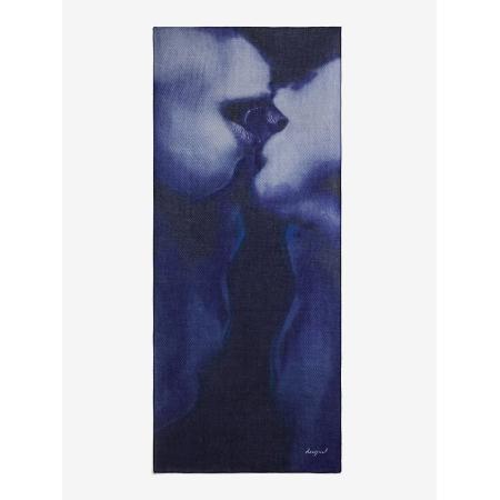 Desigual Desigual Sjaal navy / duifblauw / wit