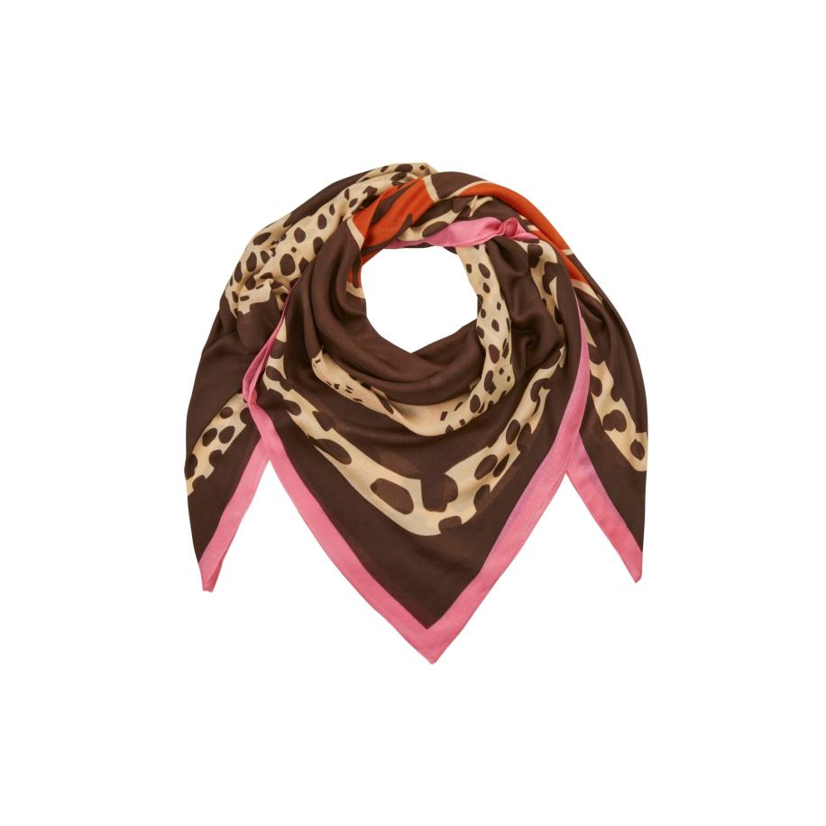 CODELLO Doek beige / bruin / pink / rood Bruin