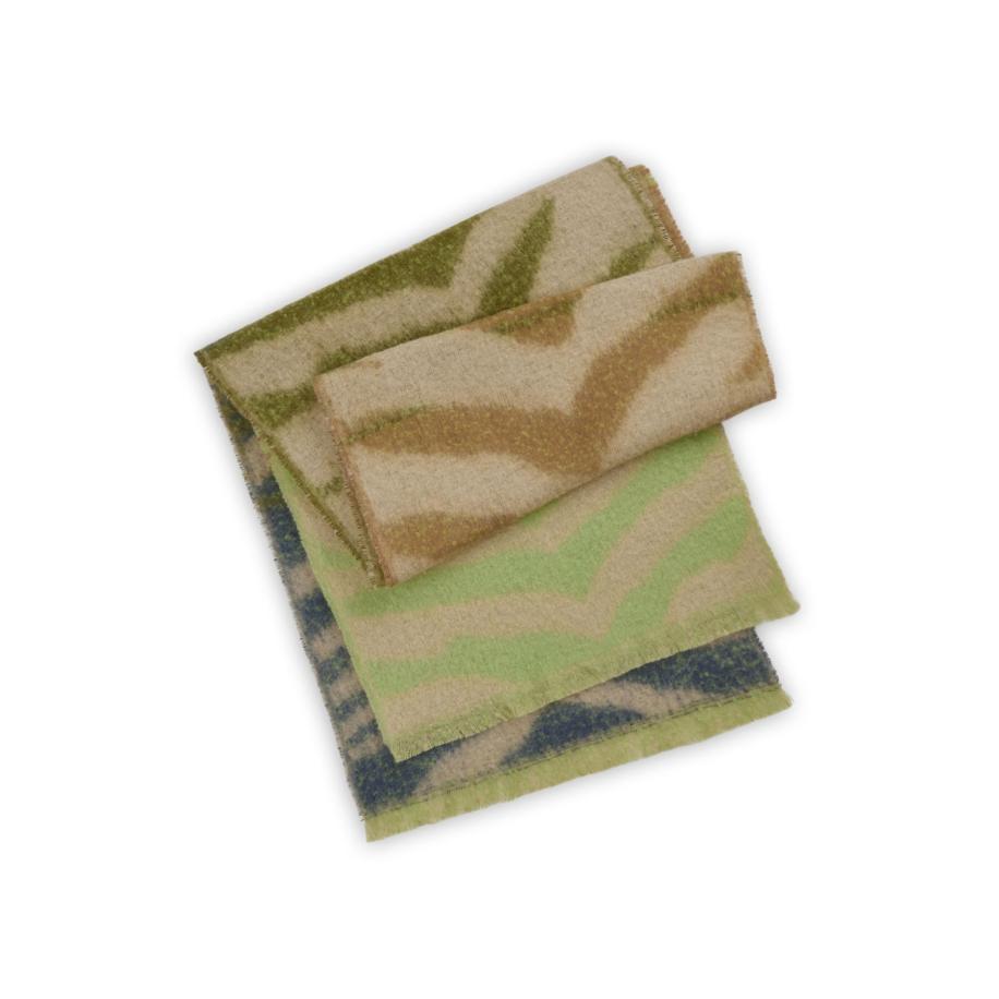 CODELLO Sjaal groen / gemengde kleuren Groen