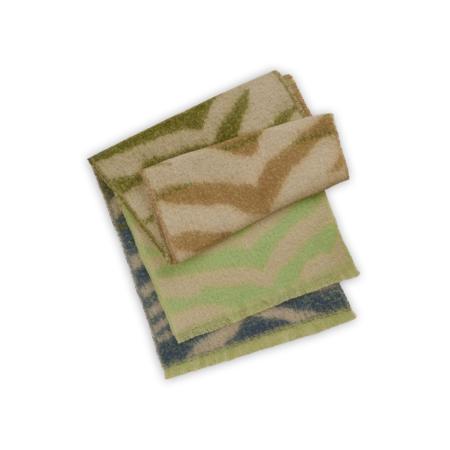 CODELLO Sjaal groen / gemengde kleuren