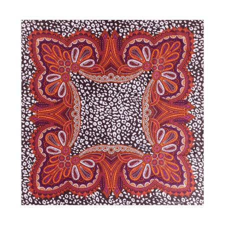 Roeckl Roeckl Doek Wild Frame lila / oranje / pink / wit