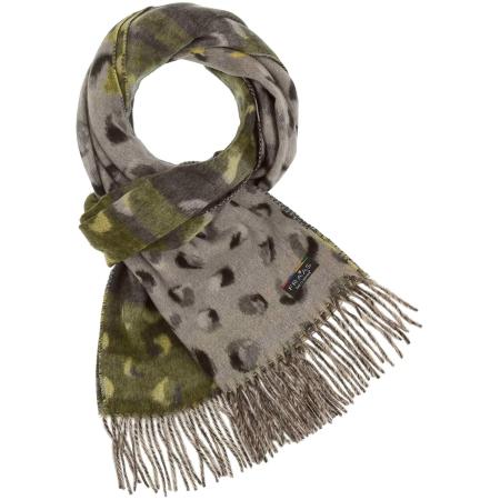 FRAAS Sjaal grijs / groen / zwart