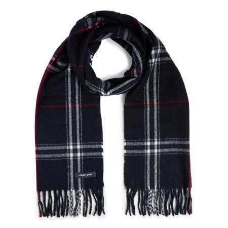 Andrew James Sjaal marine / rood / wit