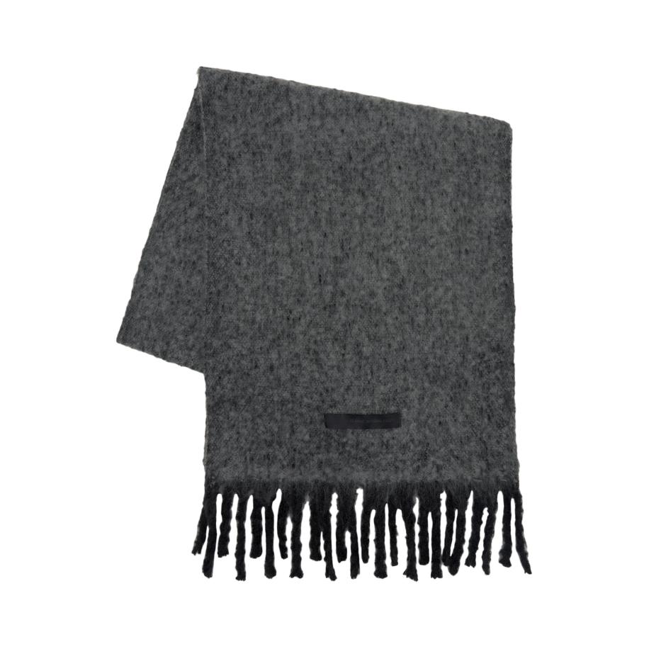 Pull&Bear Sjaal donkergrijs / zwart Grijs