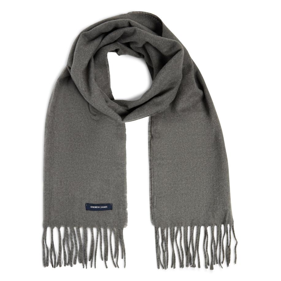 Andrew James Sjaal donkergrijs Grijs