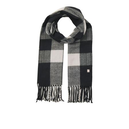 JACK & JONES Sjaal lichtgrijs / zwart