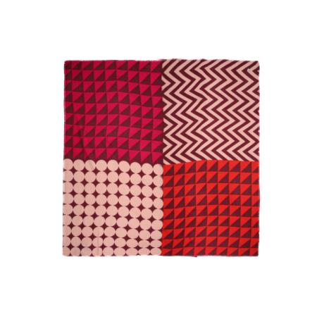 CODELLO Doek pink / rood / zwart
