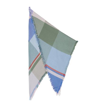 s.Oliver Doek blauw / lichtblauw / taupe / poederroze