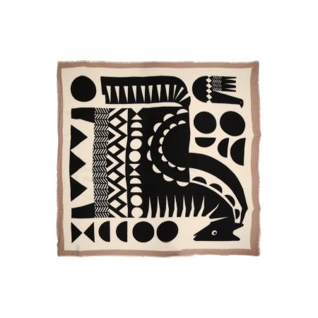 CODELLO Doek beige / chamois / zwart