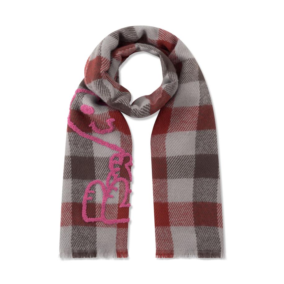 CODELLO Sjaal rood Rood