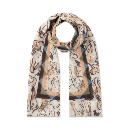 CODELLO Sjaal beige / gemengde kleuren