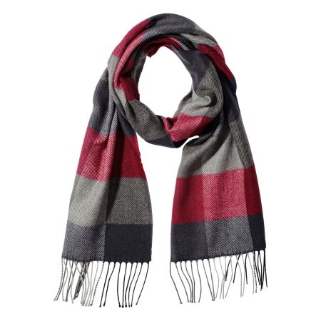 Charles Colby Sjaal rood, Veelkleurig