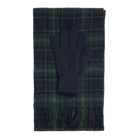 Barbour Barbour Sjaal Tartan nachtblauw / spar