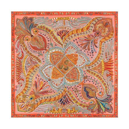 Roeckl Roeckl Doek VIBRANT PAISLEY gemengde kleuren / oranje