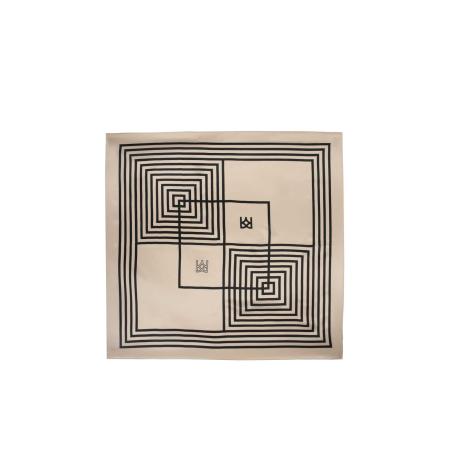 Kazar Doek beige / zwart