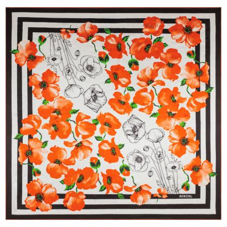 Roeckl Roeckl Doek POPPY RUSH gemengde kleuren / oranje / zwart